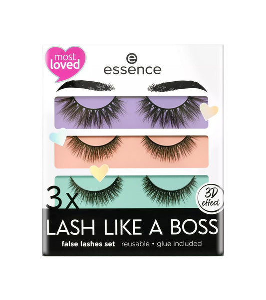 ess. 3x LASH LIKE A BOSS lashes set 01