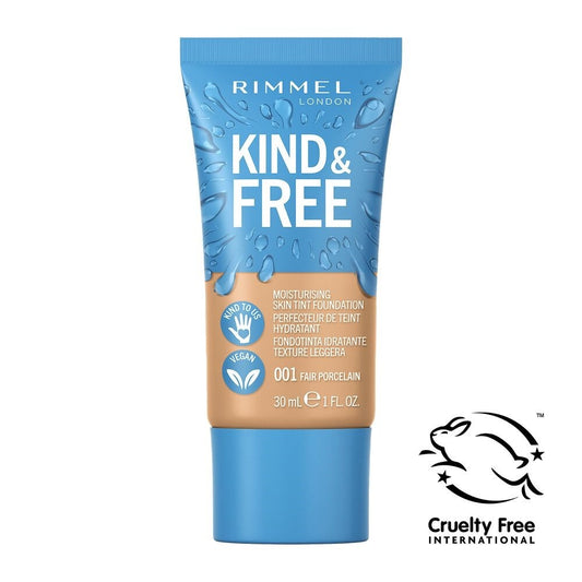 Rimmel London Kind & Free Foundation - 001 Fair Porcelain