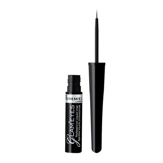 Glam Eyes ProfLiquid Eyeliner - Ebony Black 034-001